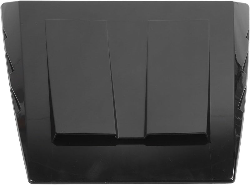 Srliya Car Air Flow Decorative Intake Hood Scoop Vent Bonnet Cover Gloss Black Universal Hood Vent External Accessories - Image 1